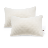 Adjust-A-Loft Fiber Adjustable Comfort Pillow with Cooling Memory Foam Insert, Standard/Full