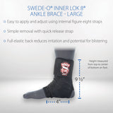 Swede-O Inner Lok 8 Ankle Brace